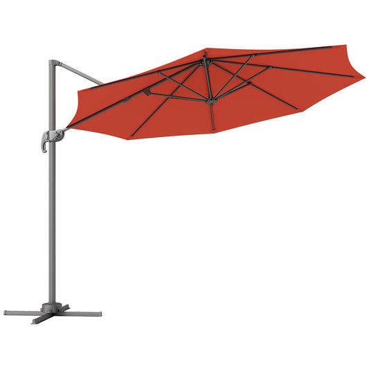 Five-Position Overhanging Parasol