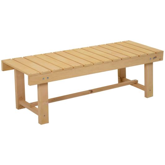 Wooden Garden Benches, 2 Seater Outdoor Benches (1)