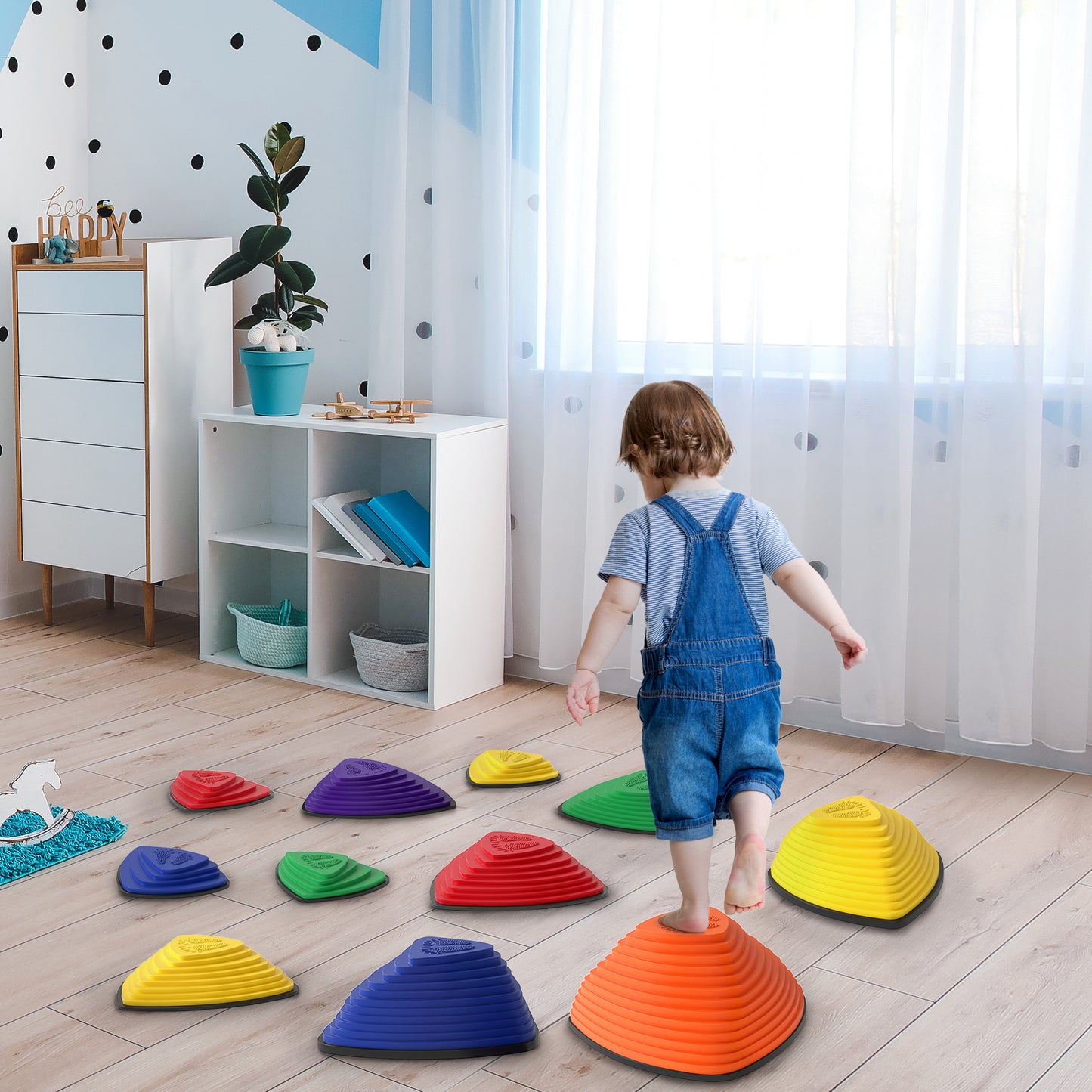 11-Piece Stepping Stones for Kids