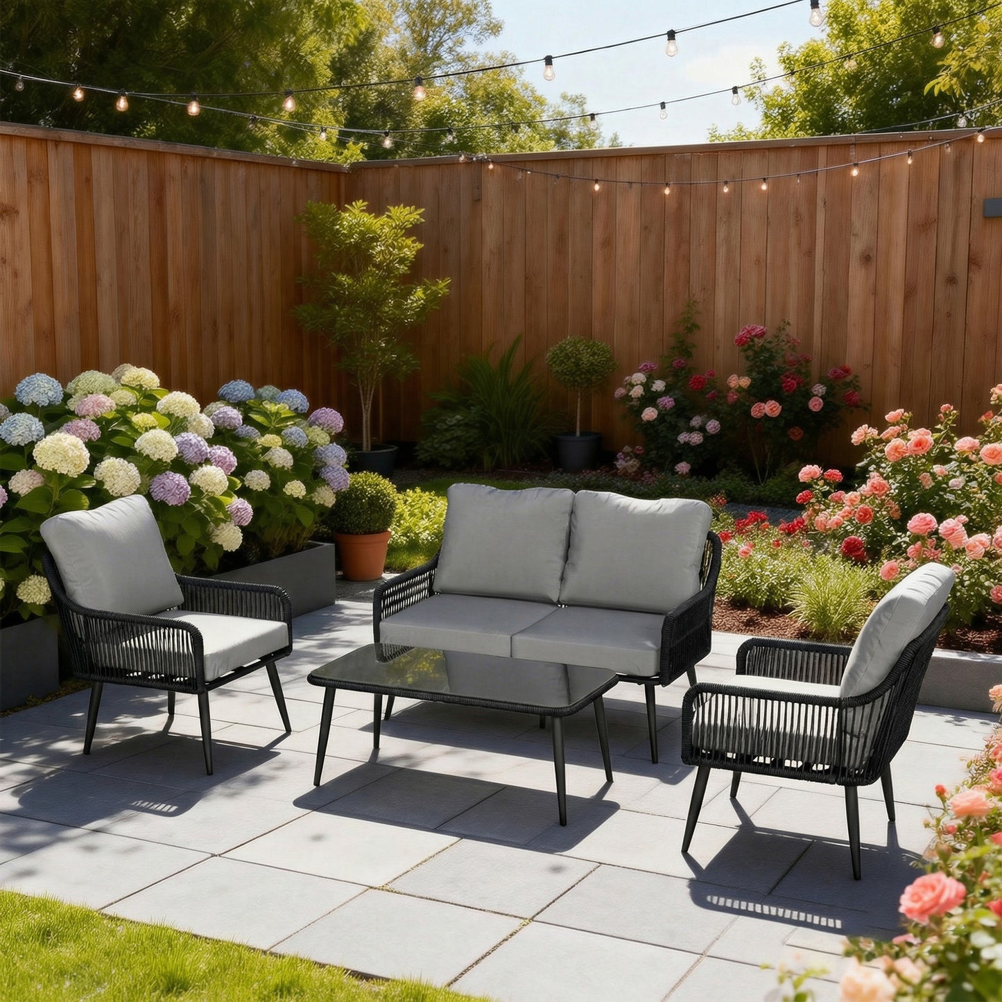 Rattan Garden Furniture Set (2)