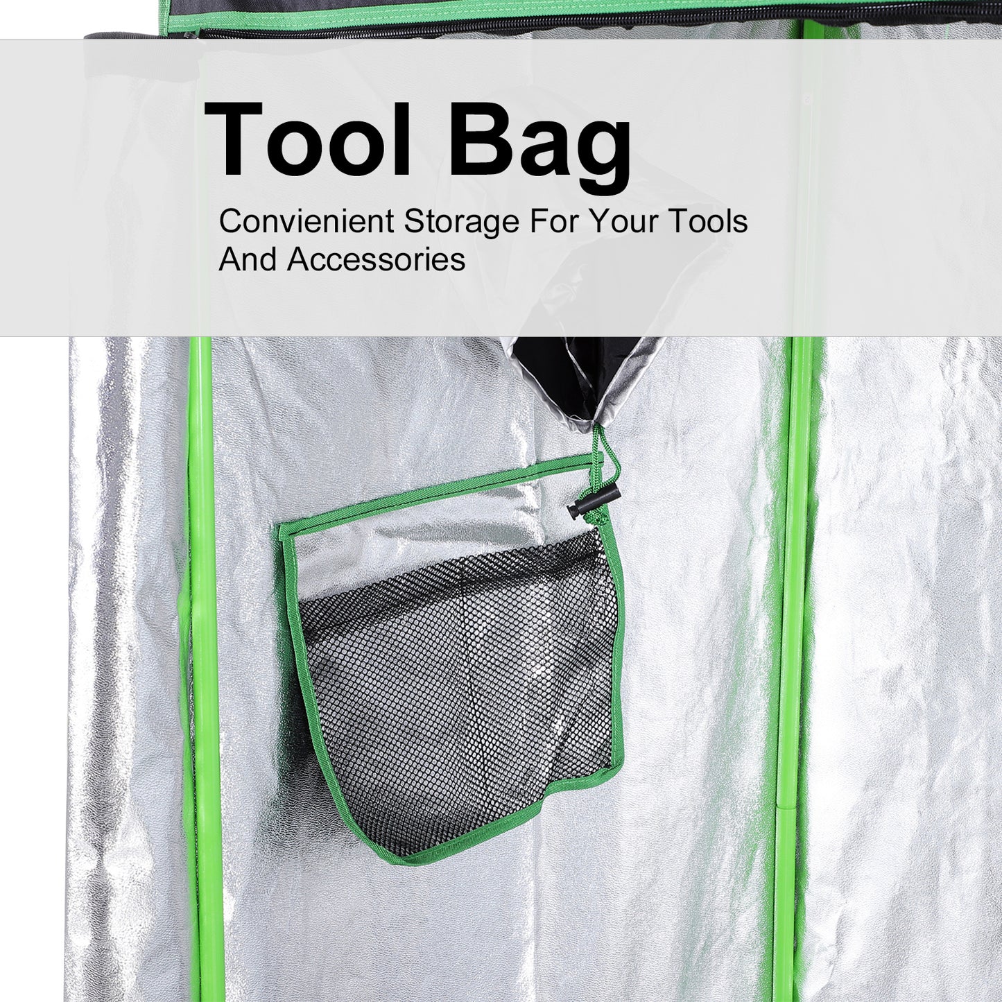 Grow Tent Reflective Mylar Hydroponic with Adjustable Vents (1)