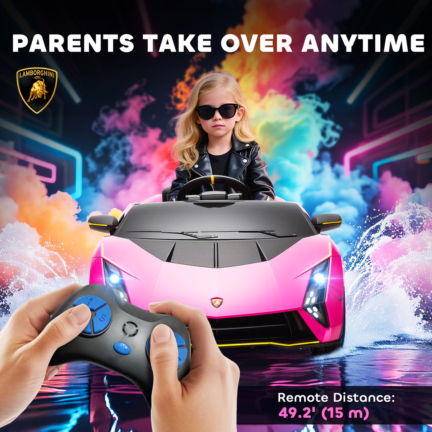12V Lamborghini Autentica Licensed Kids Electric Car