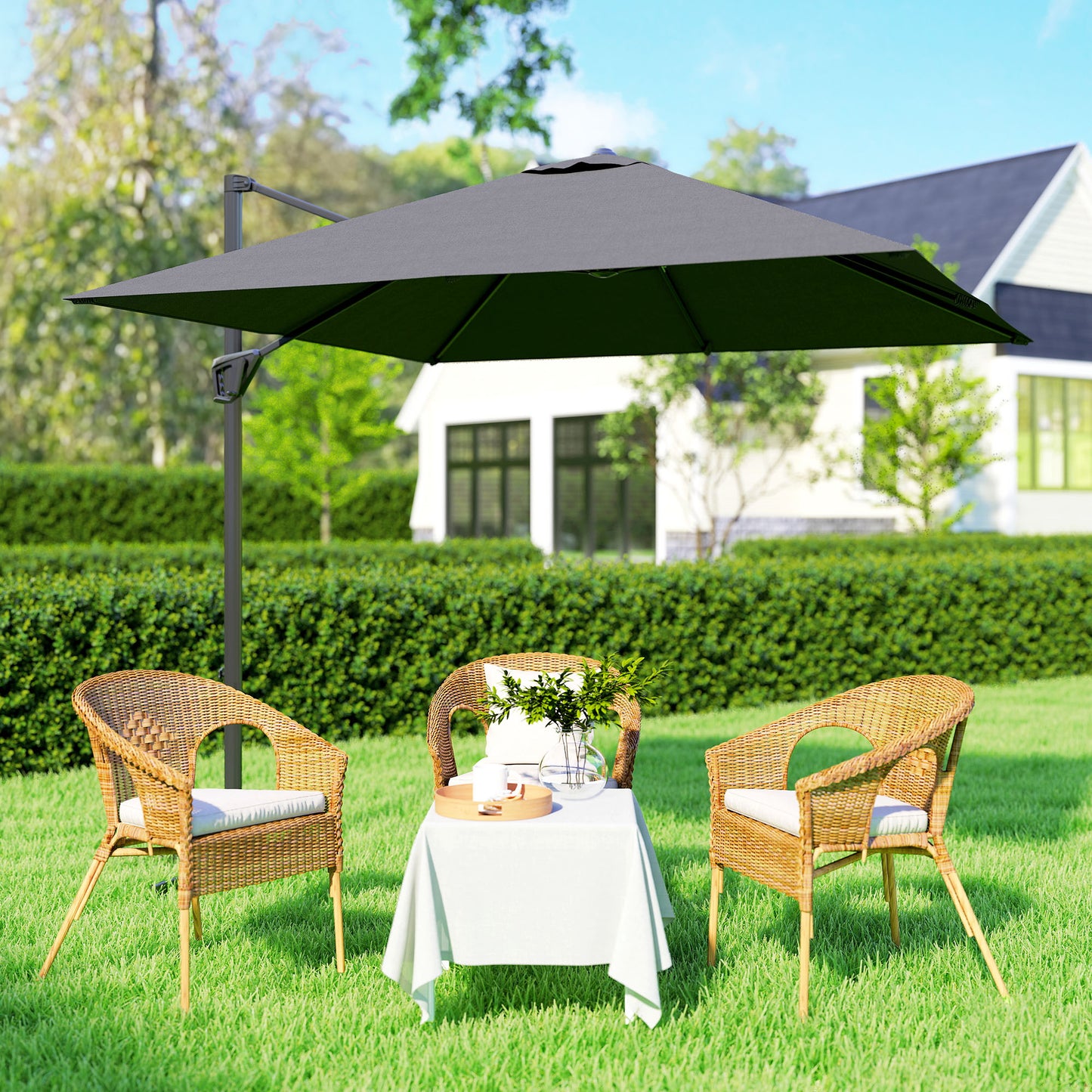 Patio Offset Parasol Umbrella