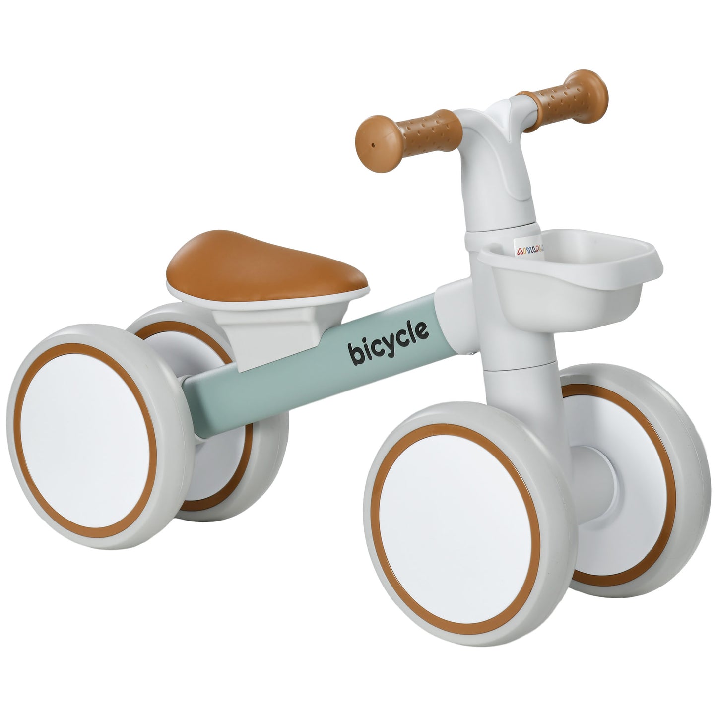 Kids Balance Bike for 1-3 Years Old with Adjustable Seat