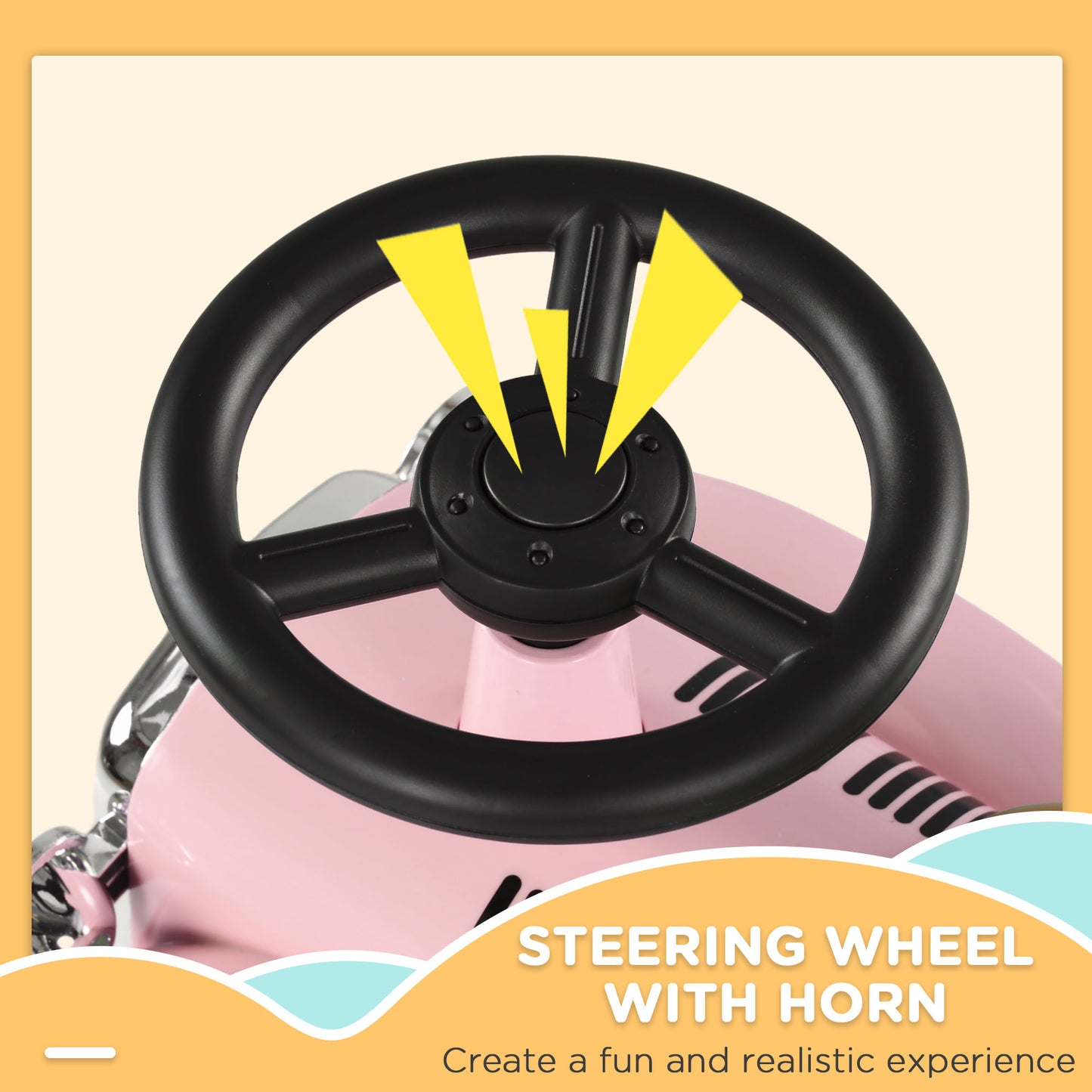 Foot to Floor Slider for Toddlers with Under-Seat Storage