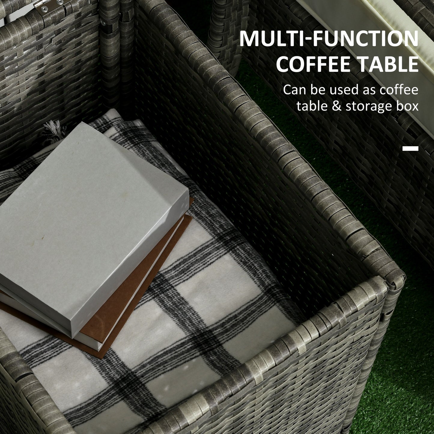 3 Pieces Rattan Bistro Set (2)