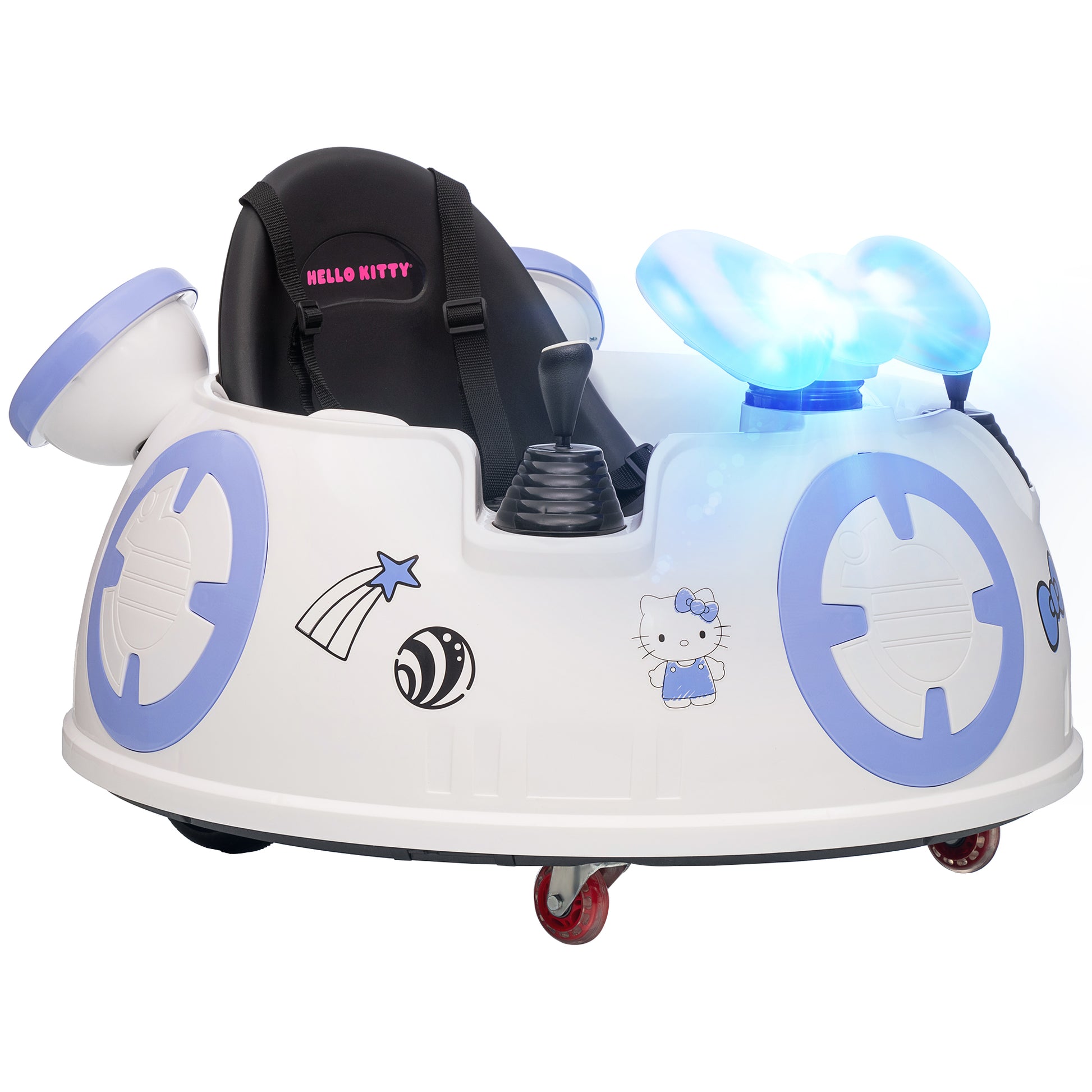 Hello Kitty Kids Ride on Bumper Car with Remote Control
