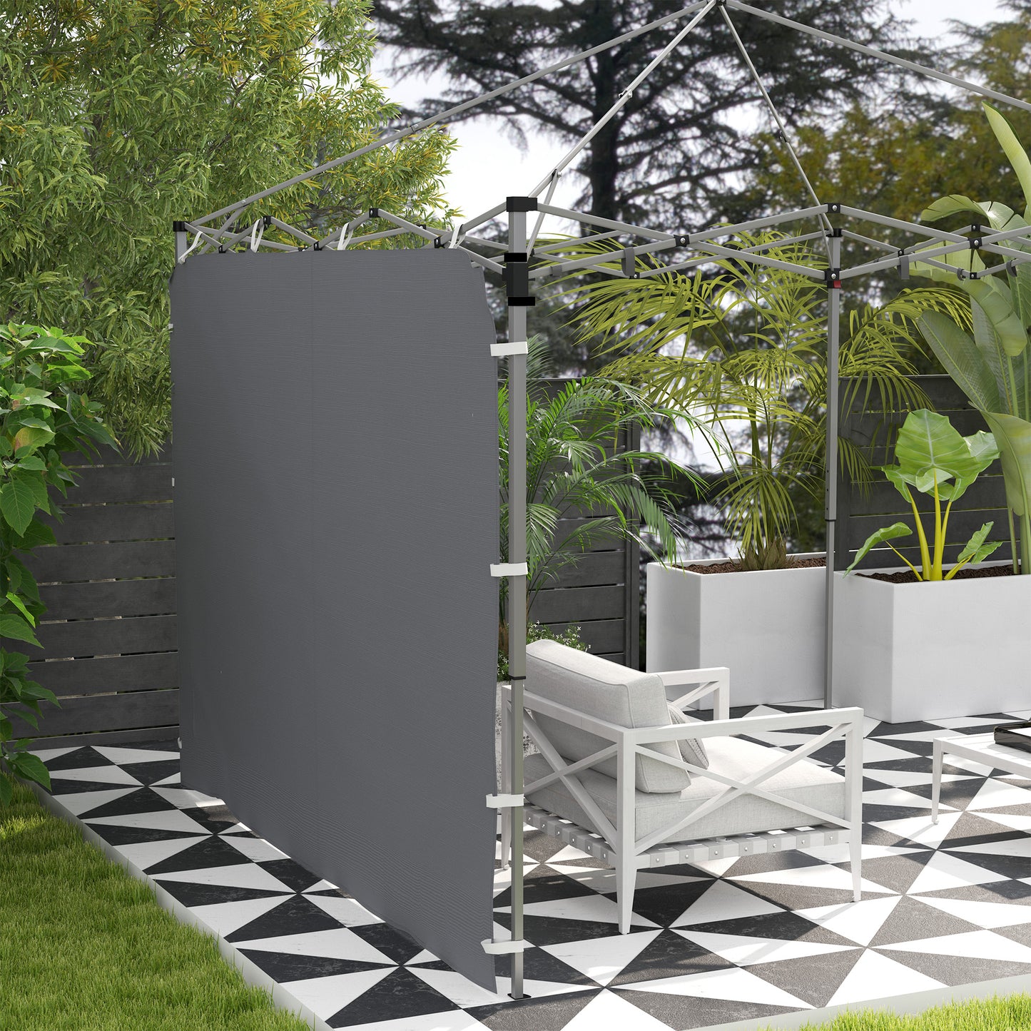 195 x 295cm Replacement Gazebo Sidewall