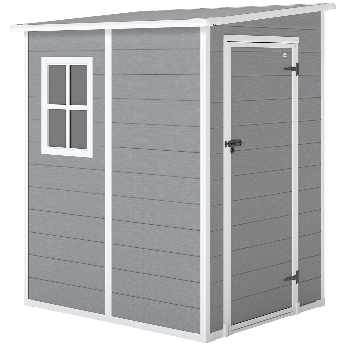 4'x5' Garden Storage Shed, Lean to Shed