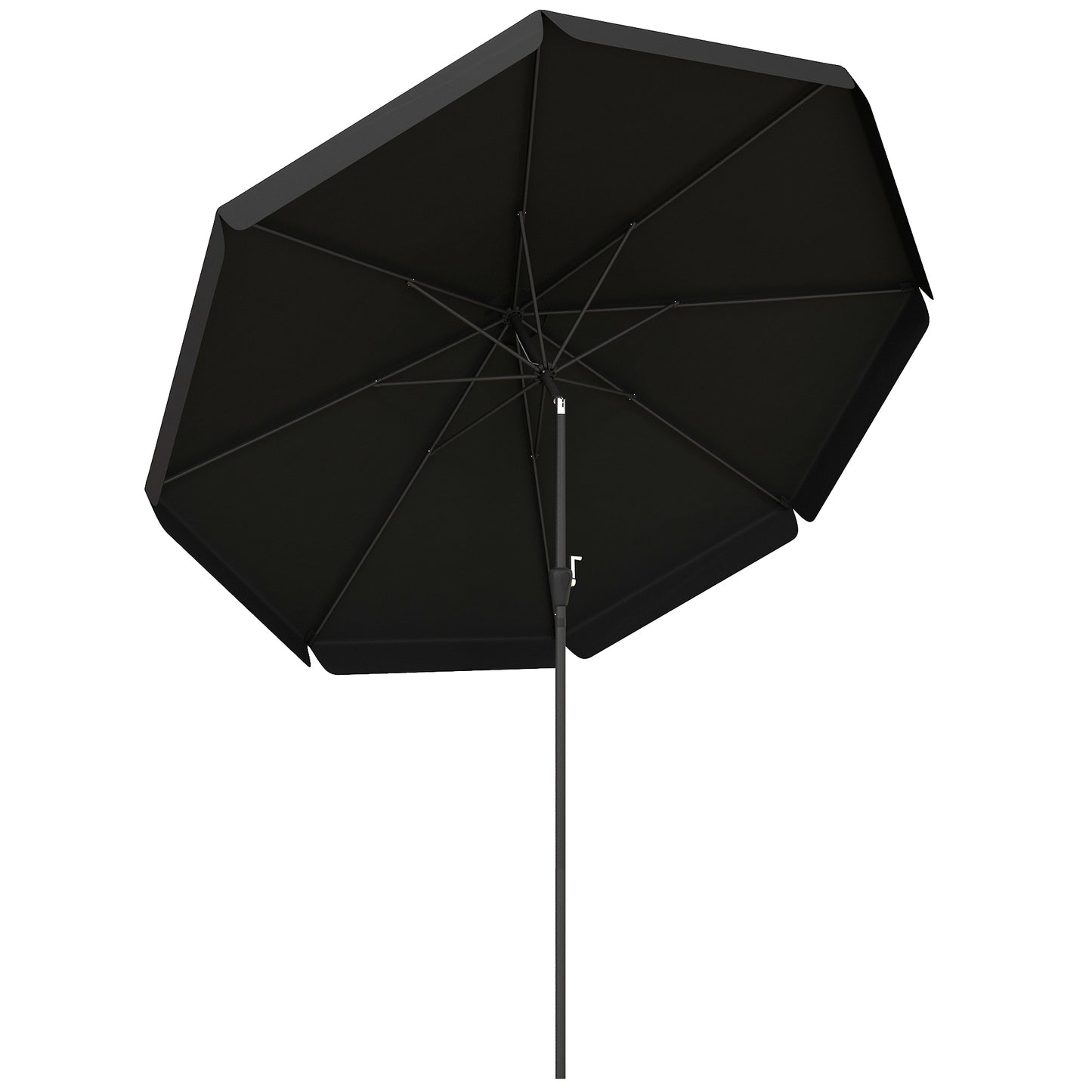 2.7m Patio Parasol Garden Umbrellas Outdoor Sun Shade Table Umbrella
