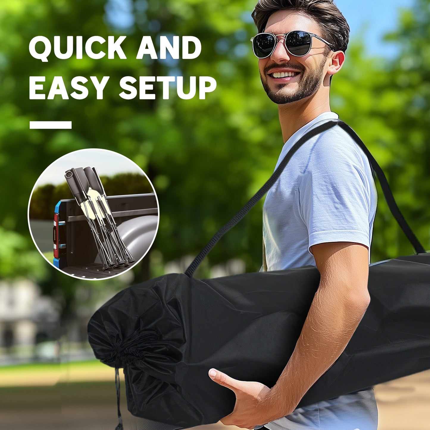 Double Camping Chair for Adults