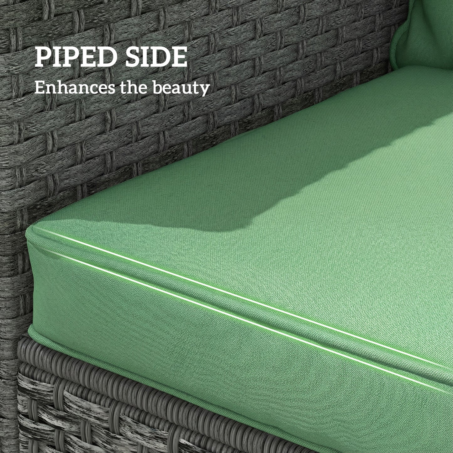 Seat and Back Padded Cushion Set, CUSHION ONLY