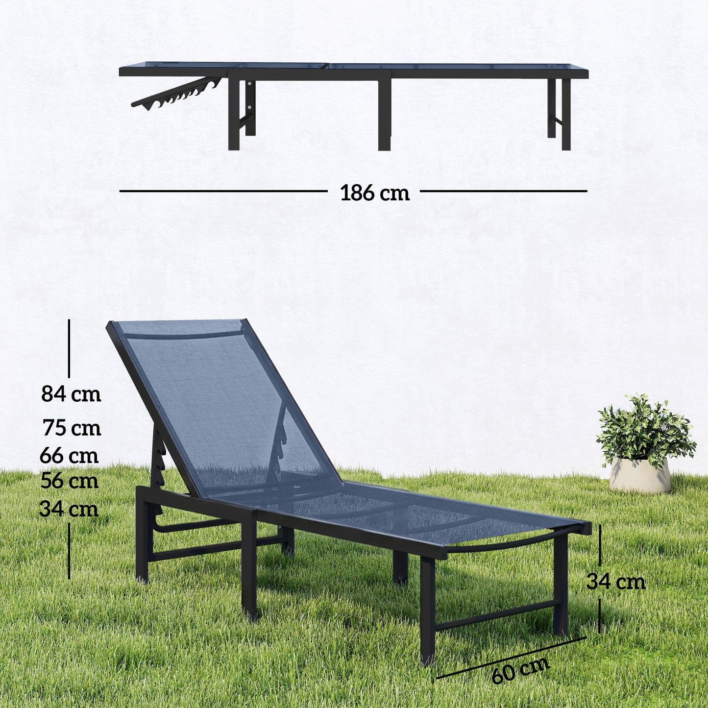 Reclining Sun Lounger