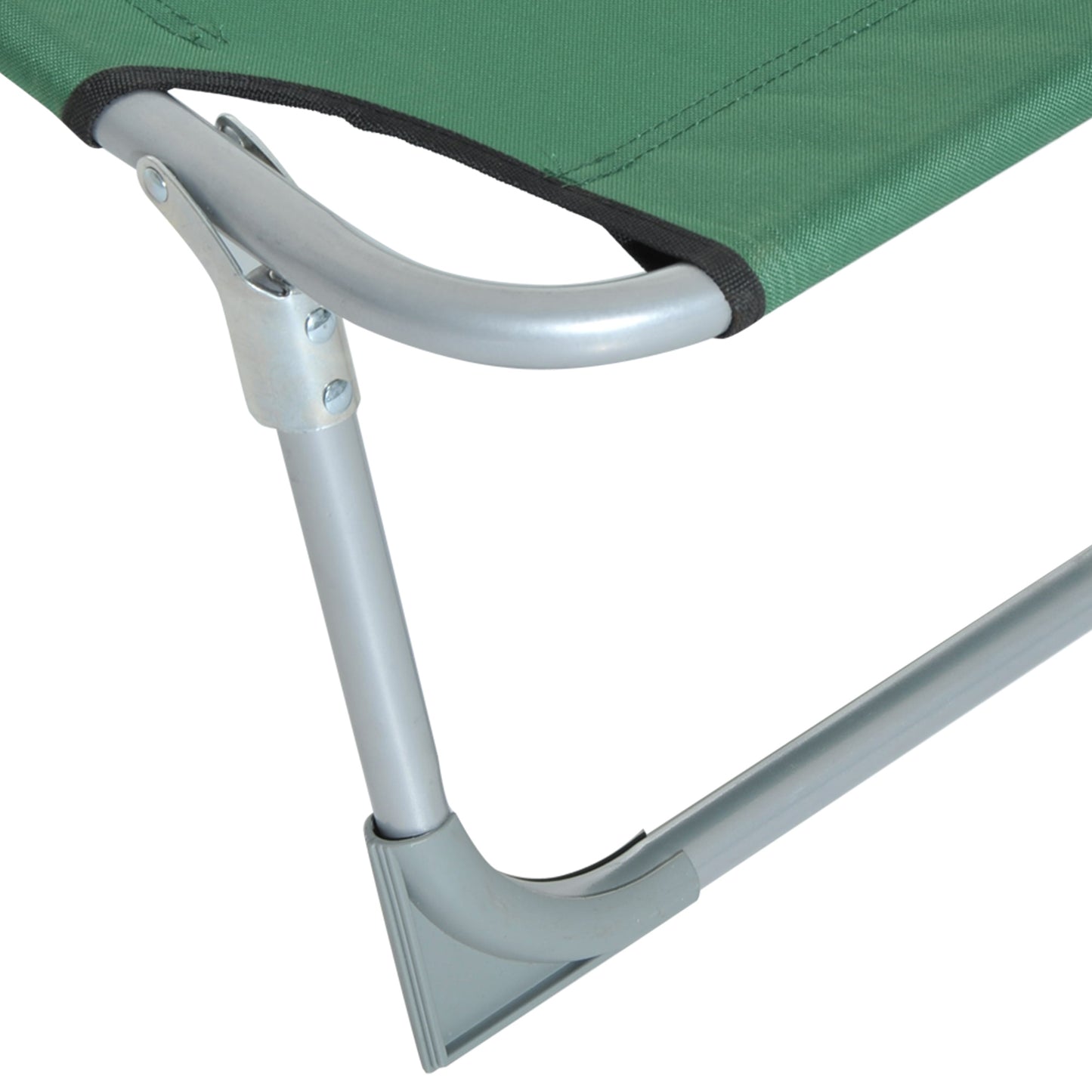 Reclining Sun Lounger Chair Folding Camping Bed