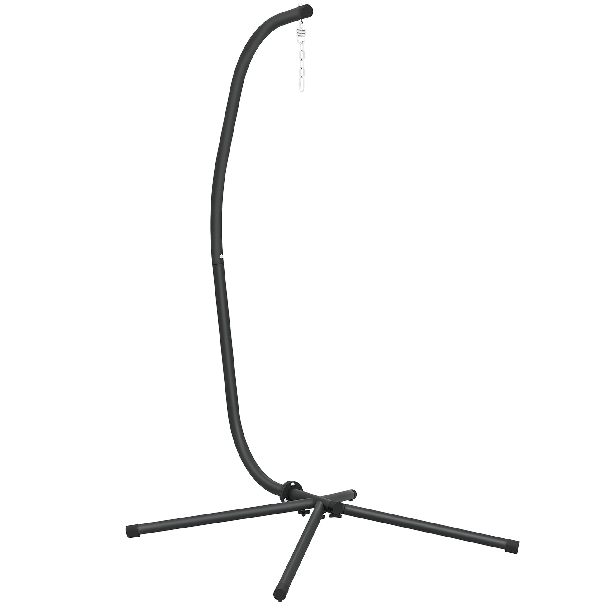 Hanging Egg Chair Stand Only, Hammock Chair C-Stand with Hanging Chain