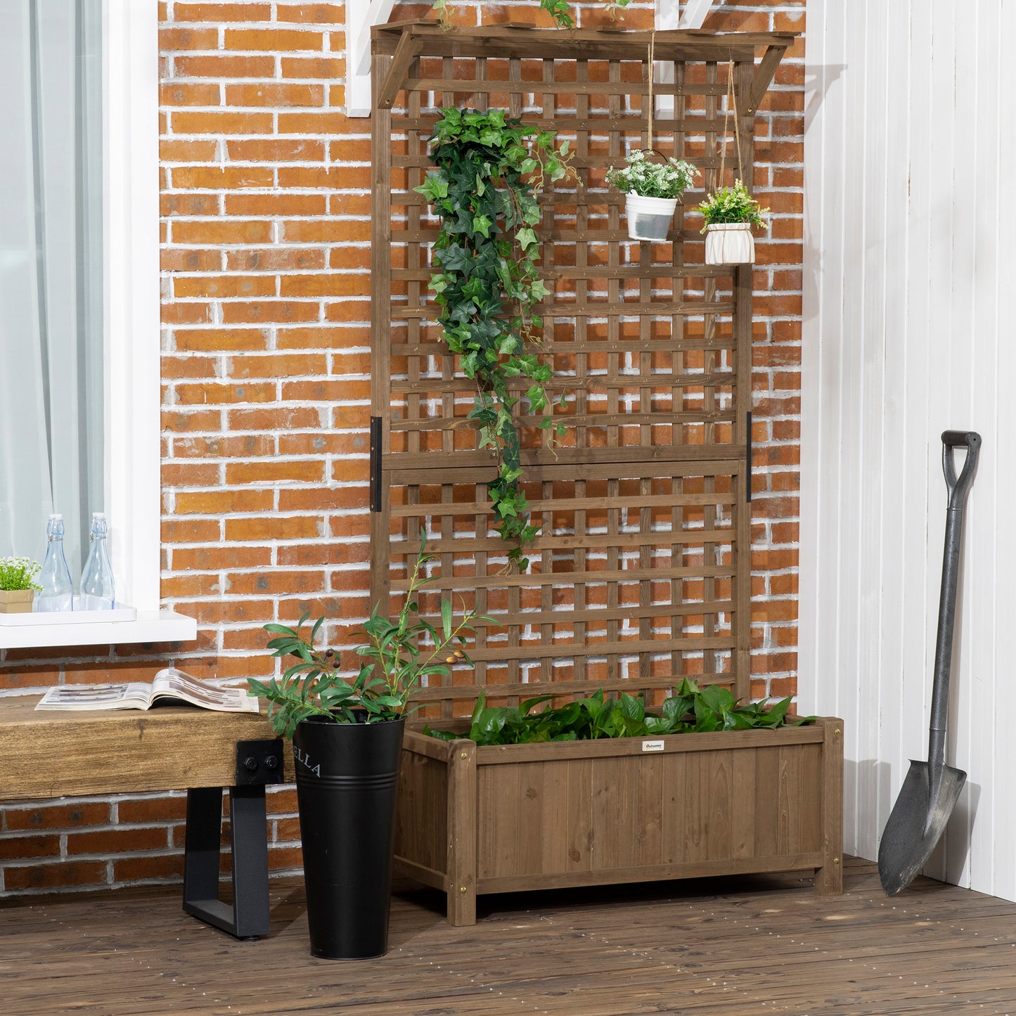 Raised Bed with Drainage Holes