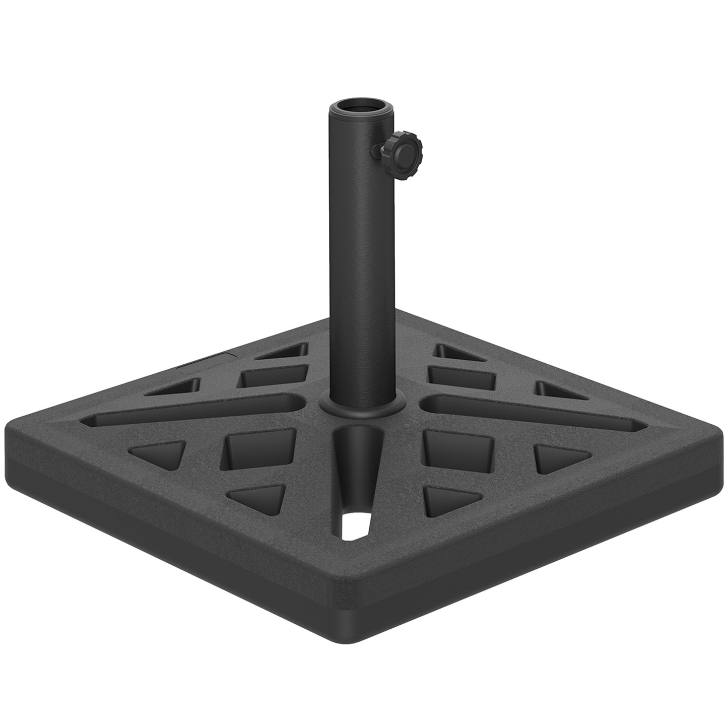 Garden Parasol Base, 15kg HDPE Outdoor Umbrella Stand Parasol Stand