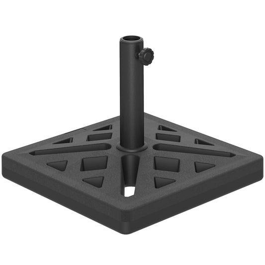 Garden Parasol Base, 15kg HDPE Outdoor Umbrella Stand Parasol Stand
