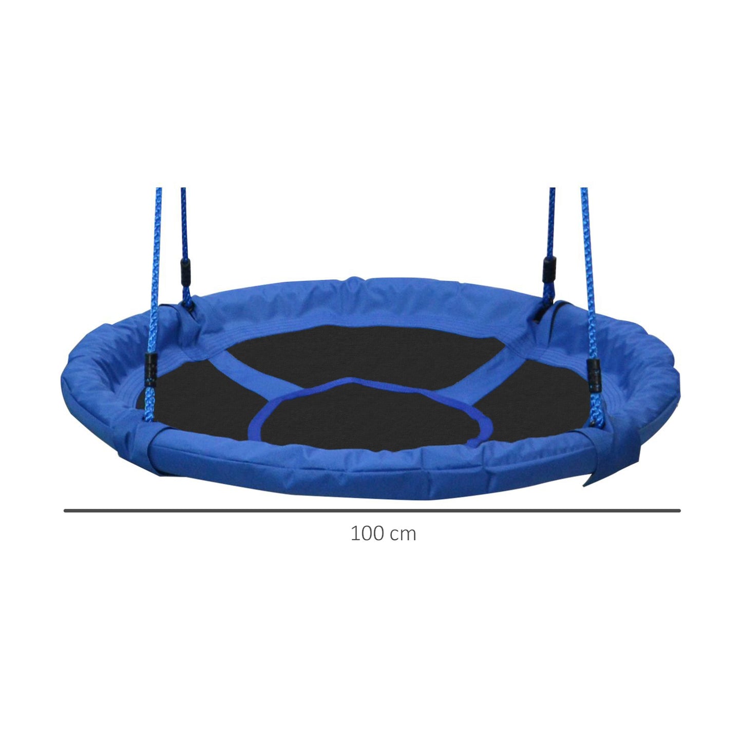 Kid Nest Swing Seat Saucer Tree Swing 40 Inch/100cm for Outdoor Indoor