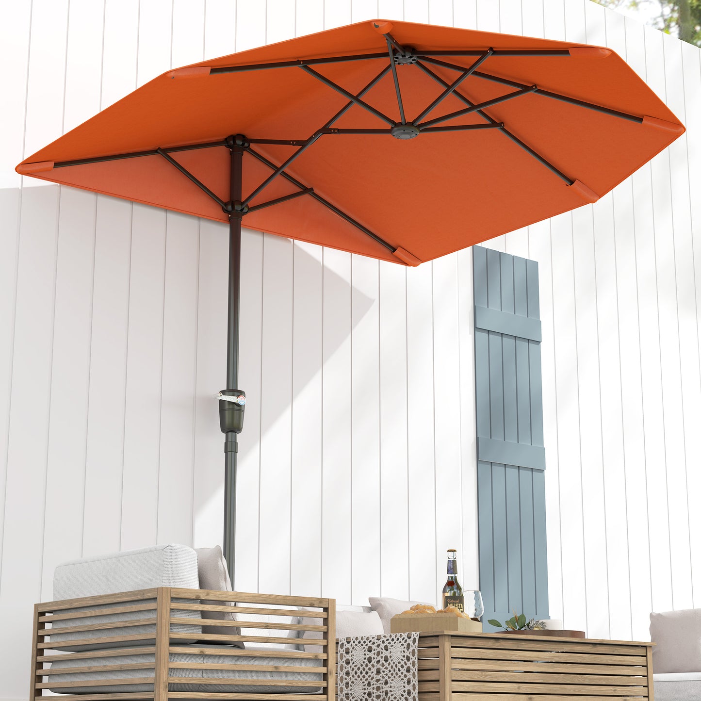 2m Half Parasol Umbrella