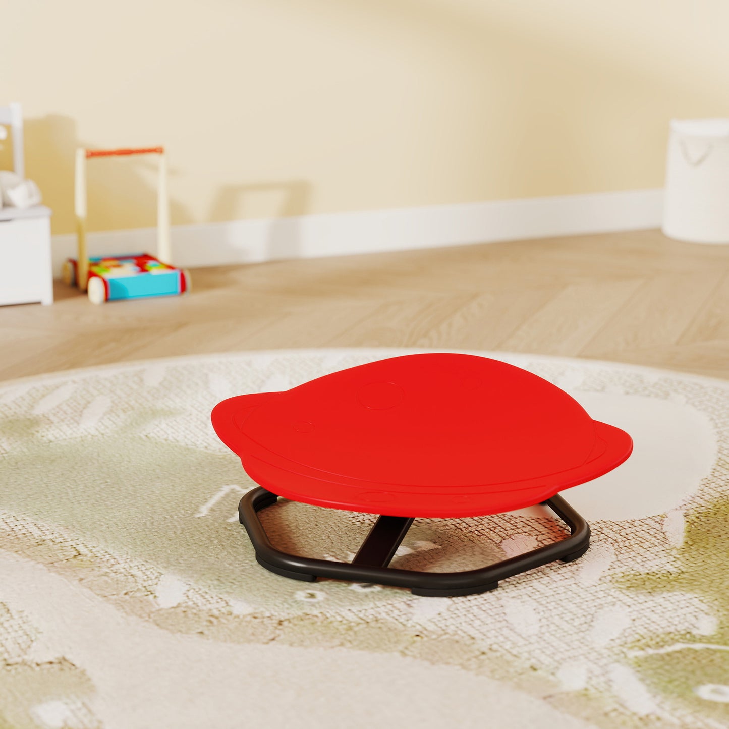 Planet-Shaped-kids Swivel Chair, Sensory Spinning Chair for Balance