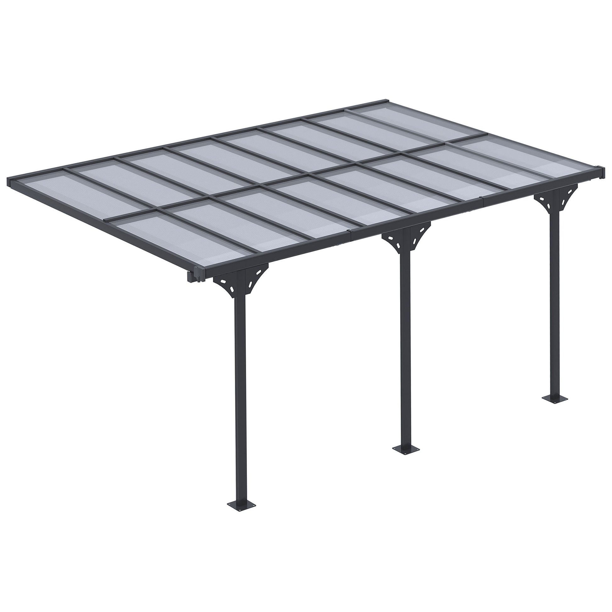 4.35 x 3m Outdoor Patio Gazebo Pergola
