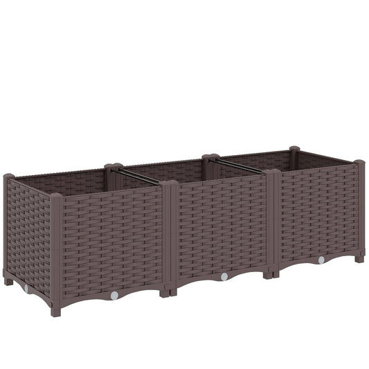 Plastic Raised Garden Bed with Legs (1)