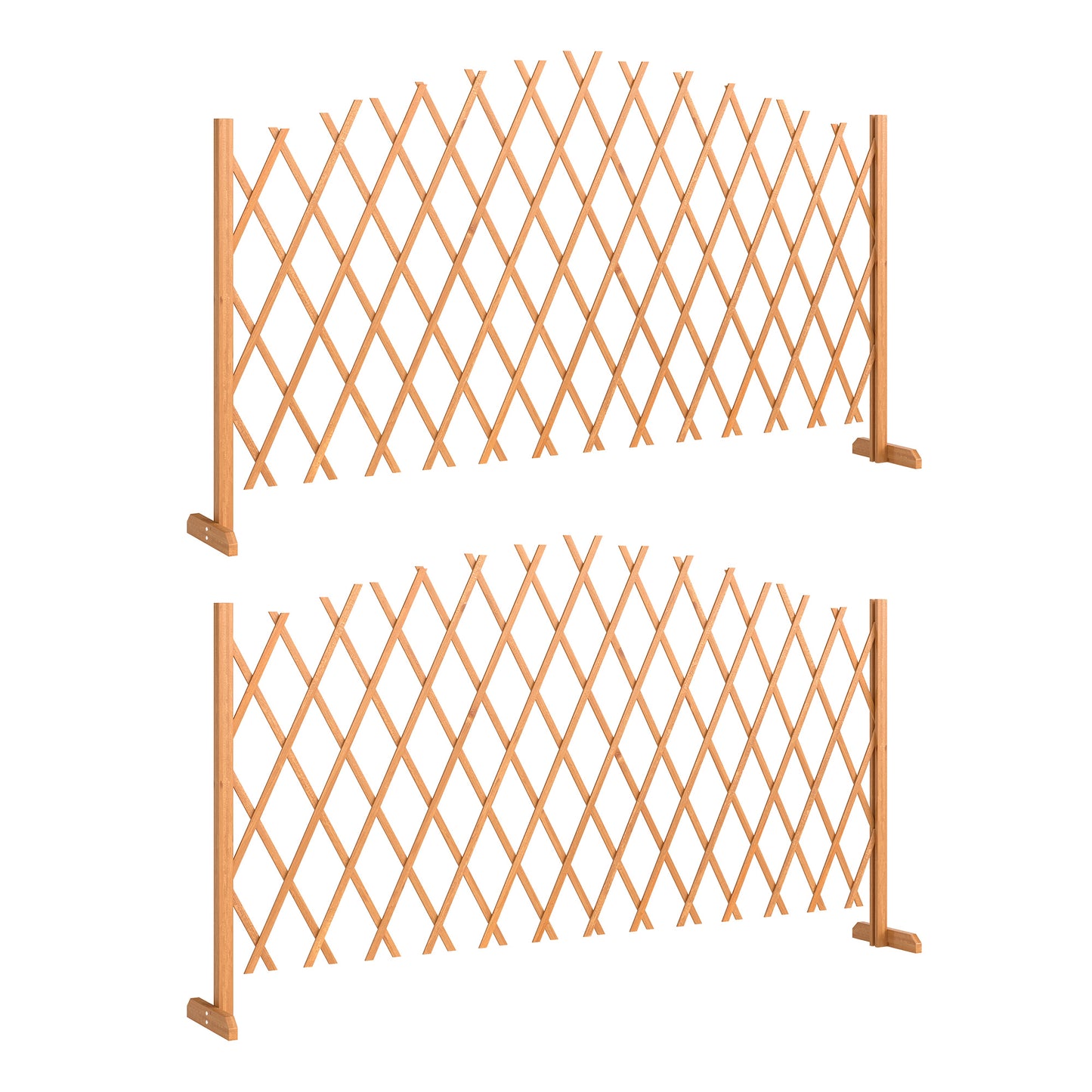 2 Pack Expanding Fence Panels