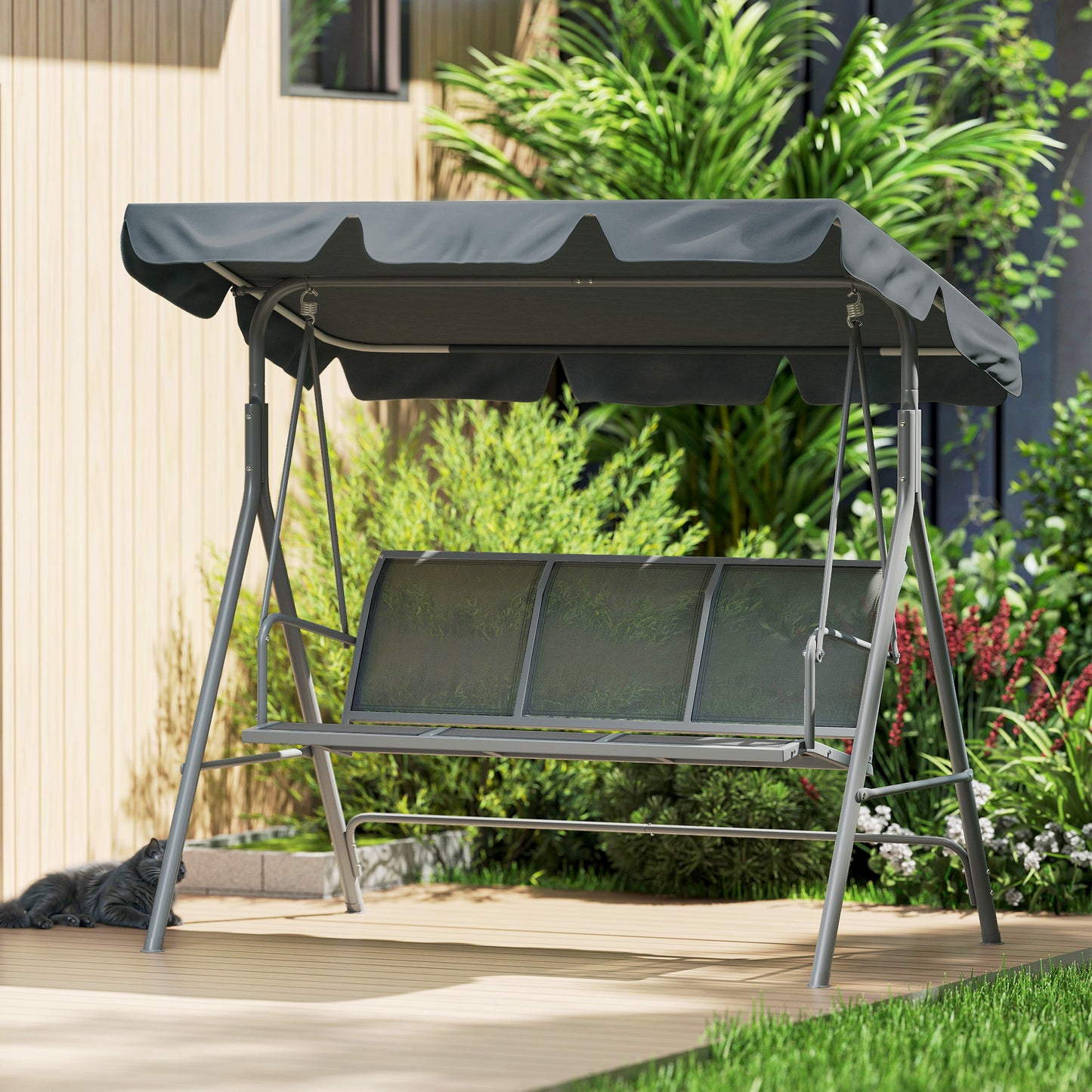 3 Seater Swing Chair, Garden Swing Bench