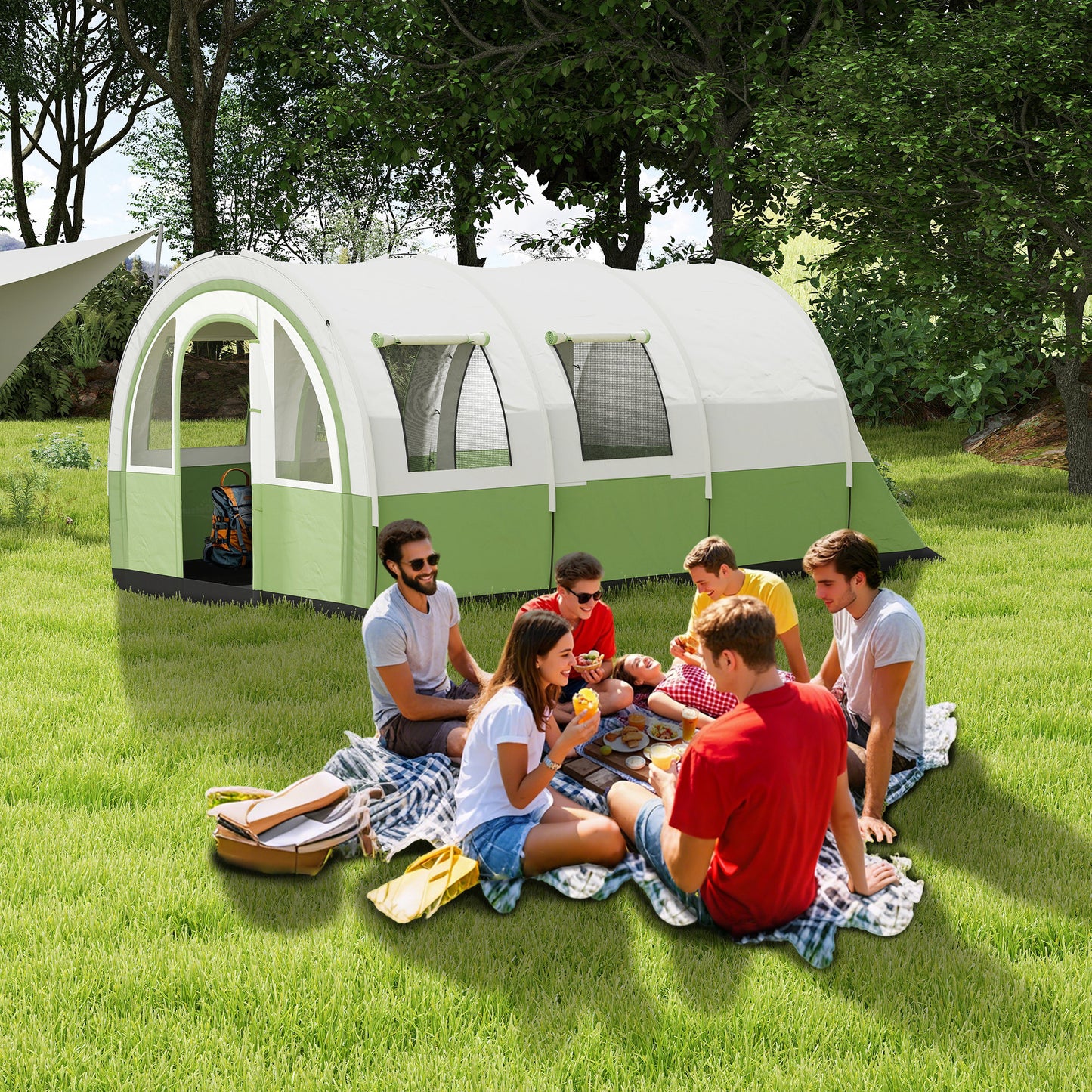 3000mm Waterproof Camping Tent