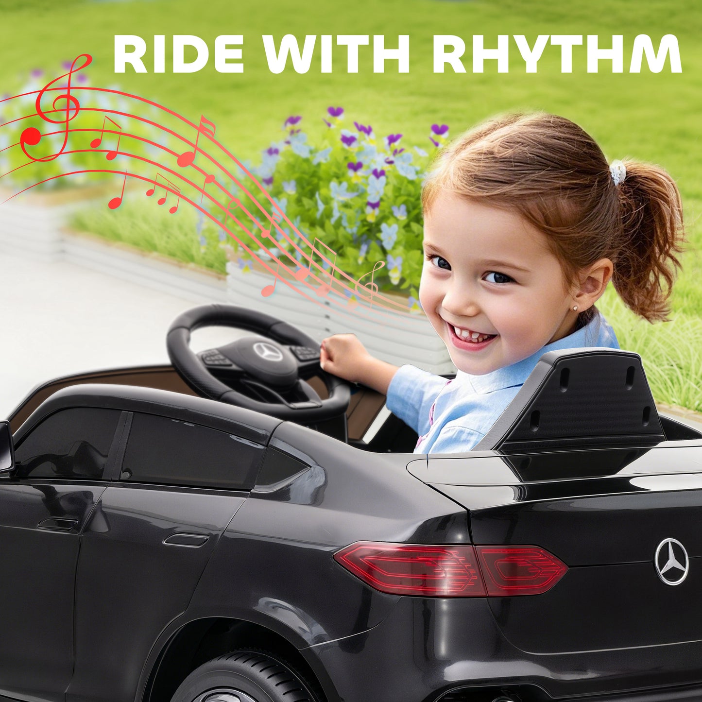 Mercedes-Benz GLC Licensed Kids Ride on Car with Remote Control