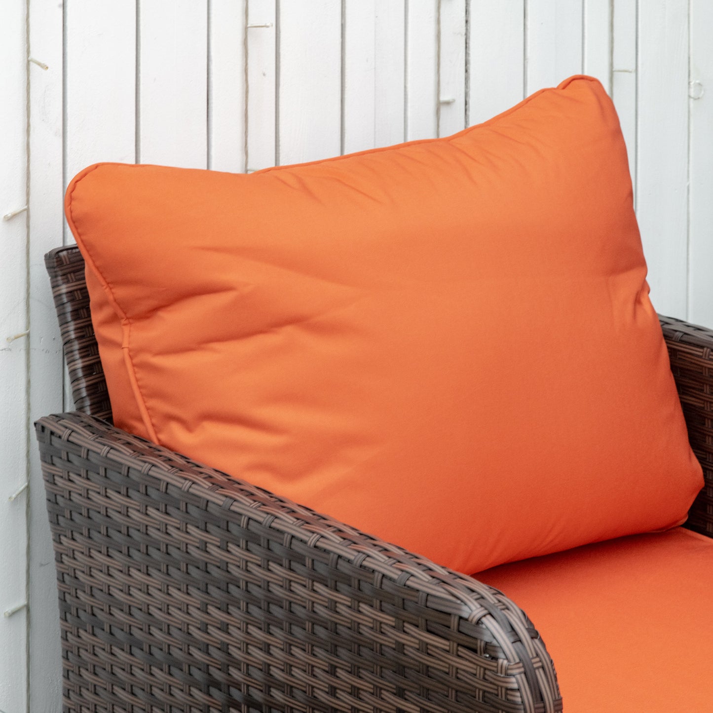 5 Pieces PE Rattan Garden Furniture Set (1)