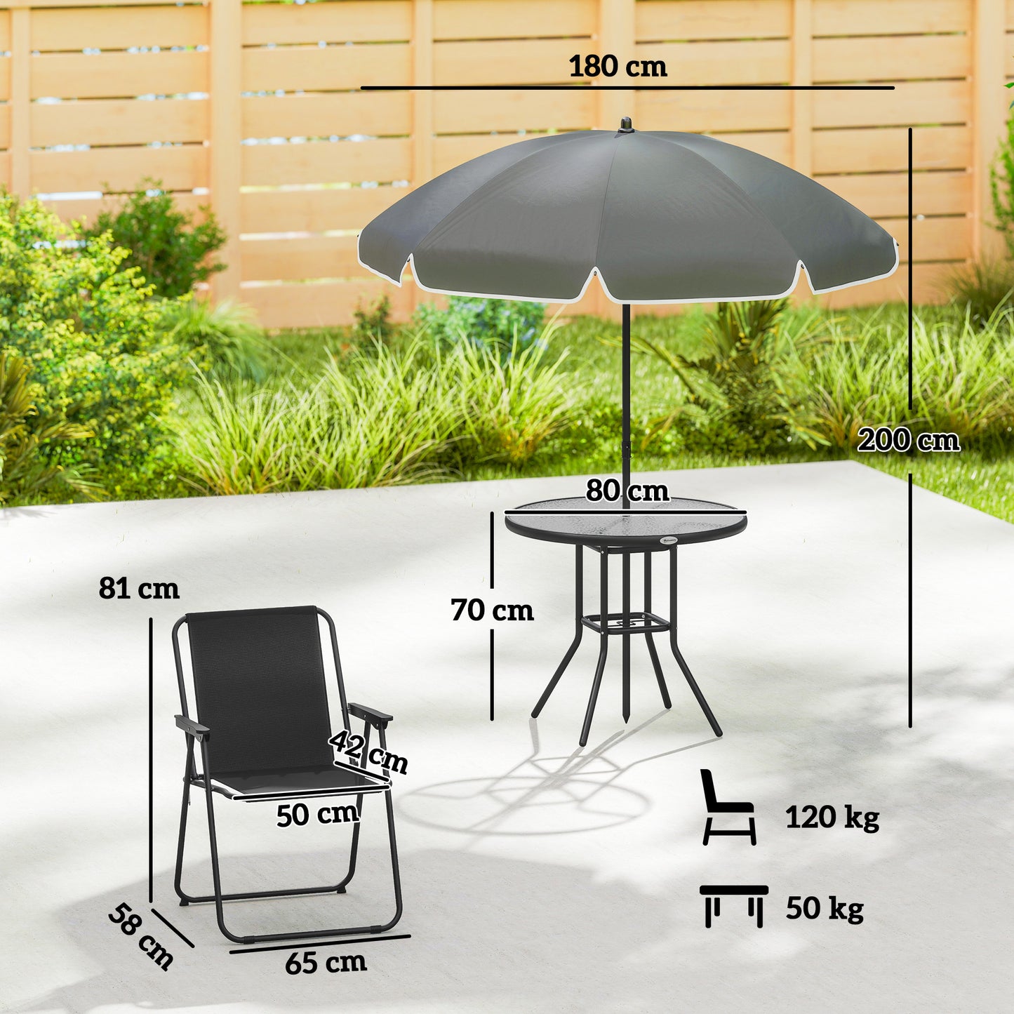 4 Seater Garden Furniture Set (2)