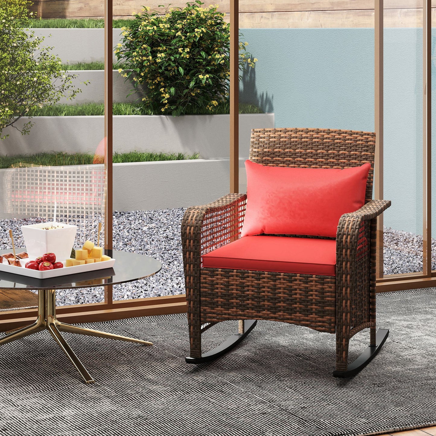 Rattan Rocking Chair
