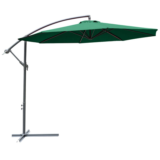 3m Banana Hanging Parasol Umbrella
