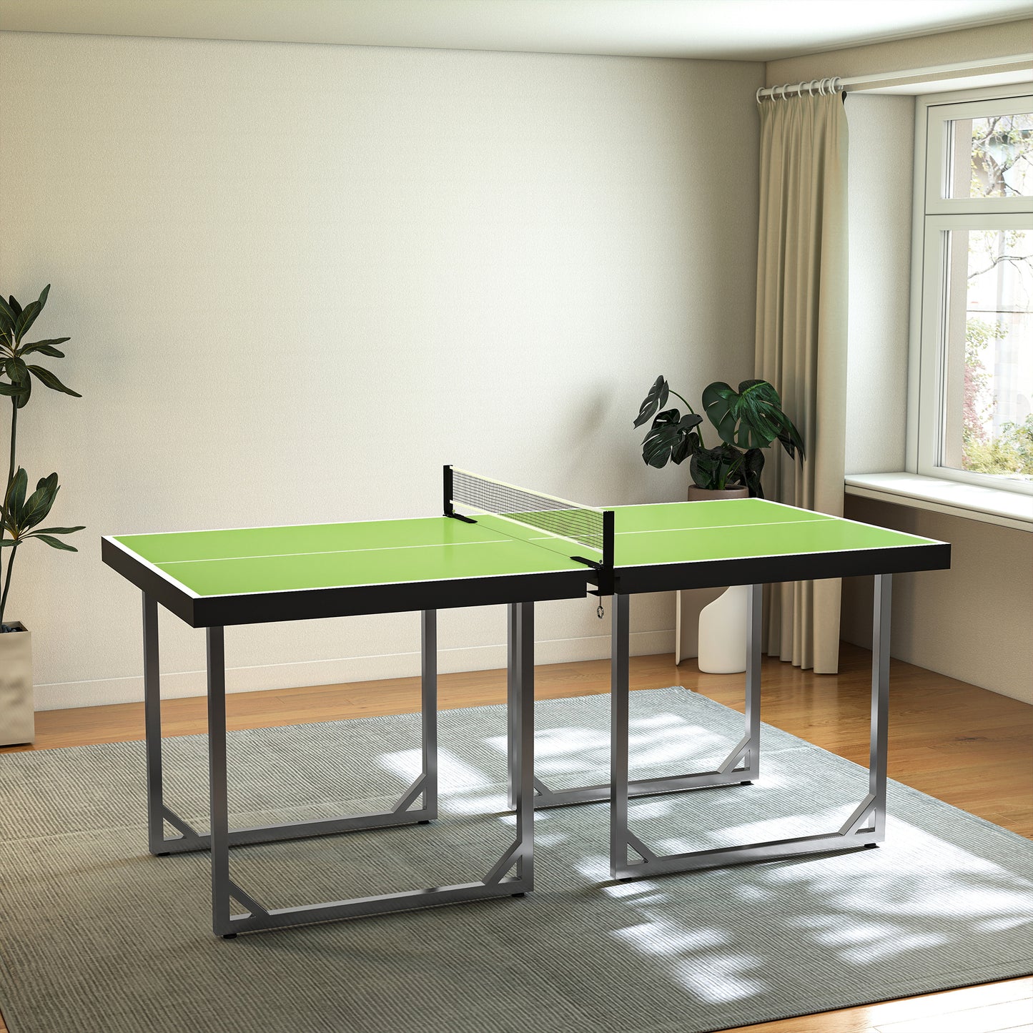 6ft Table Tennis Table, Ping Pong Table with Net