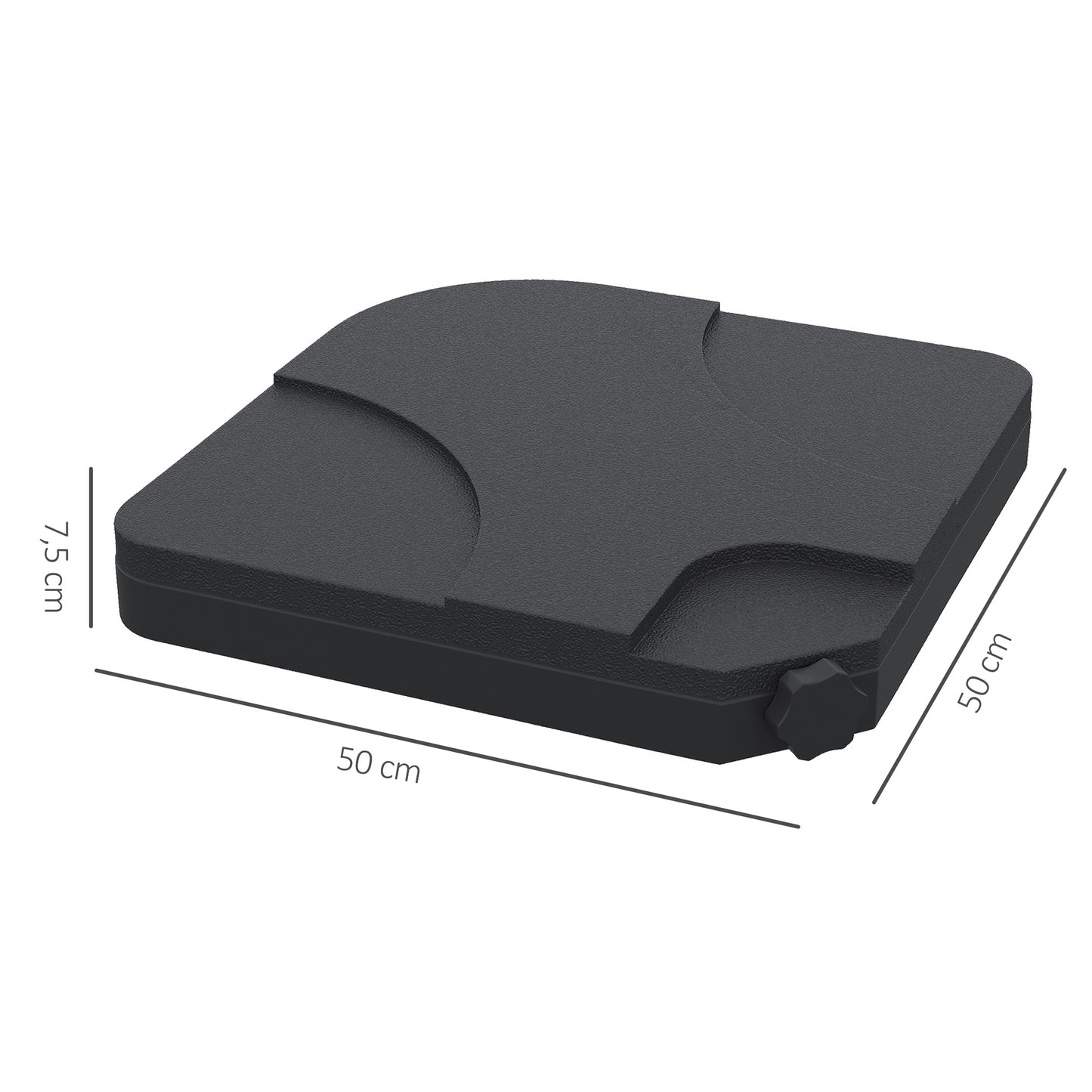4 Pieces Parasol Base Stand Weights