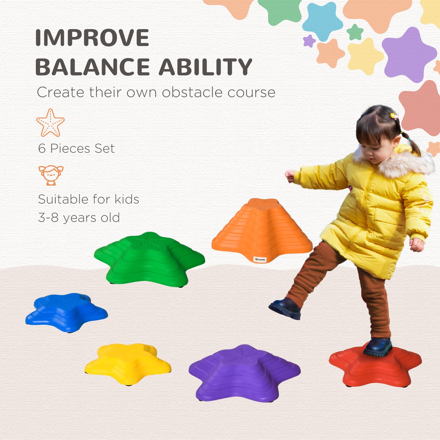 Balance Stepping Stones Kids