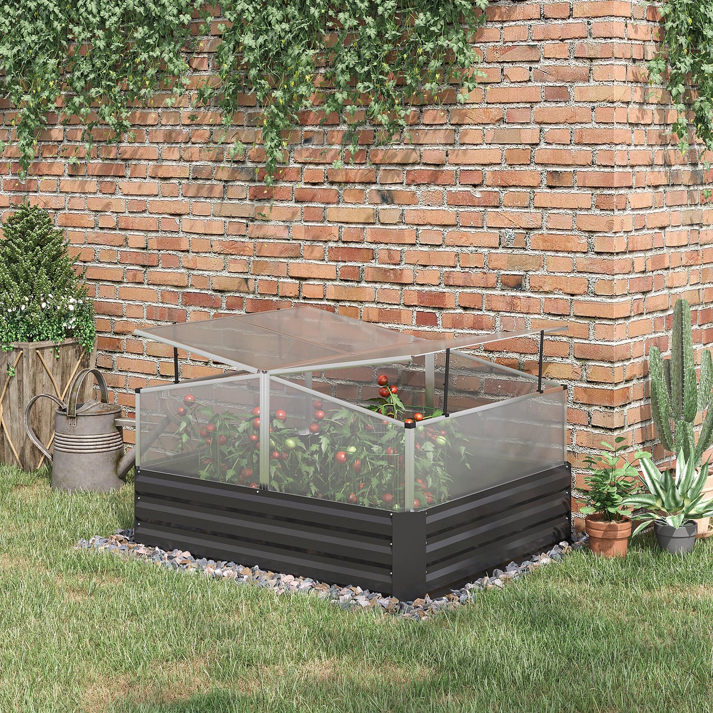 Galvanised Raised Garden Bed