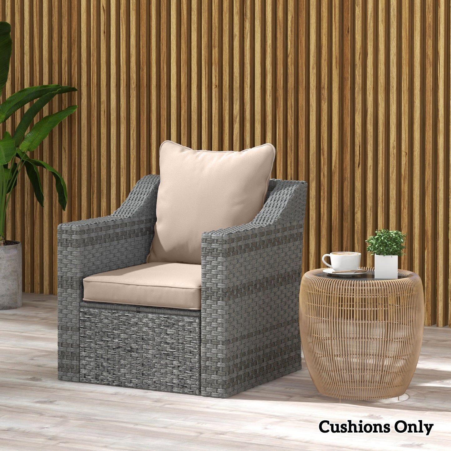 Seat and Back Padded Cushion Set, CUSHION ONLY
