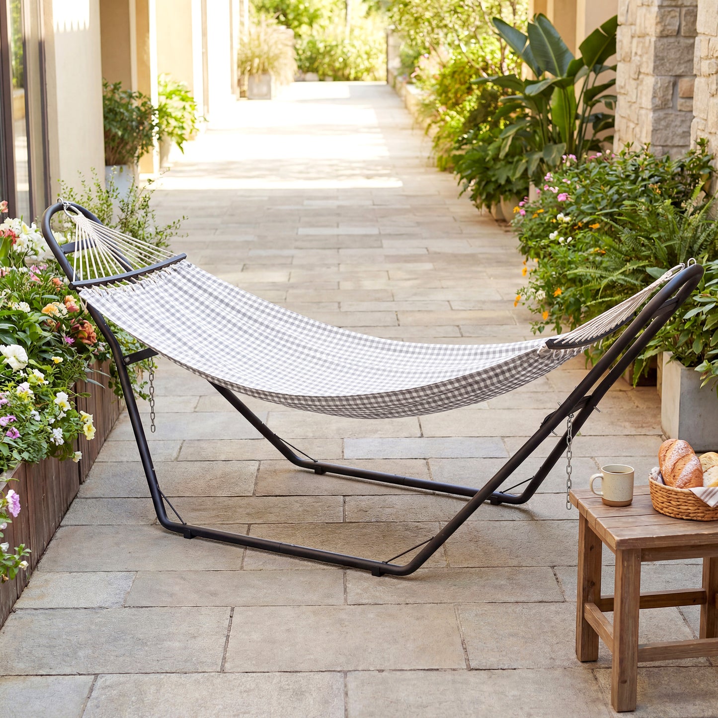 9ft Hammock Stand Adjustable Hammock Frame with Non-Slip Feet