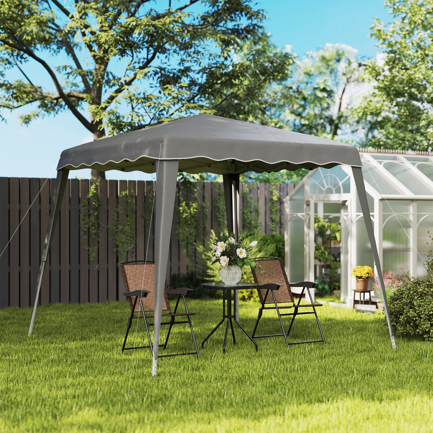 2.5 x 2.5M Pop up Garden Tent