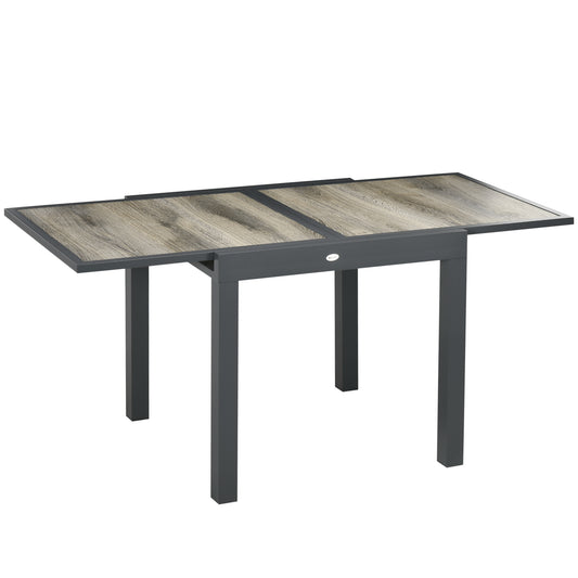 Extending Garden Table, Outdoor Dining Table for 6