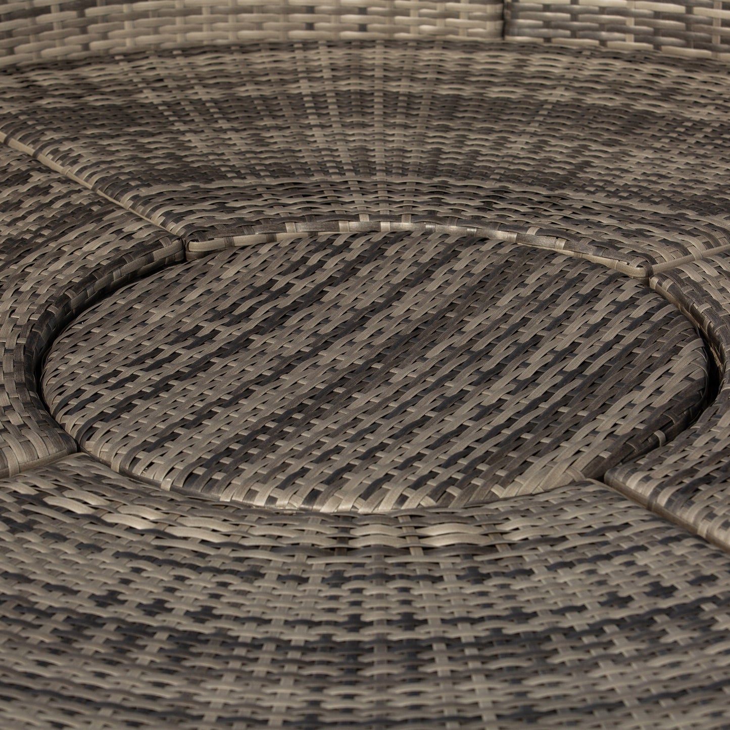 Outdoor PE Rattan Garden Furniture with Cushioned (1)