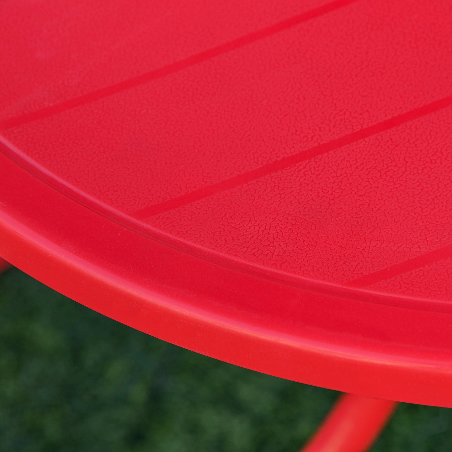 Kids Folding Picnic Table Chair Set w/ Parasol