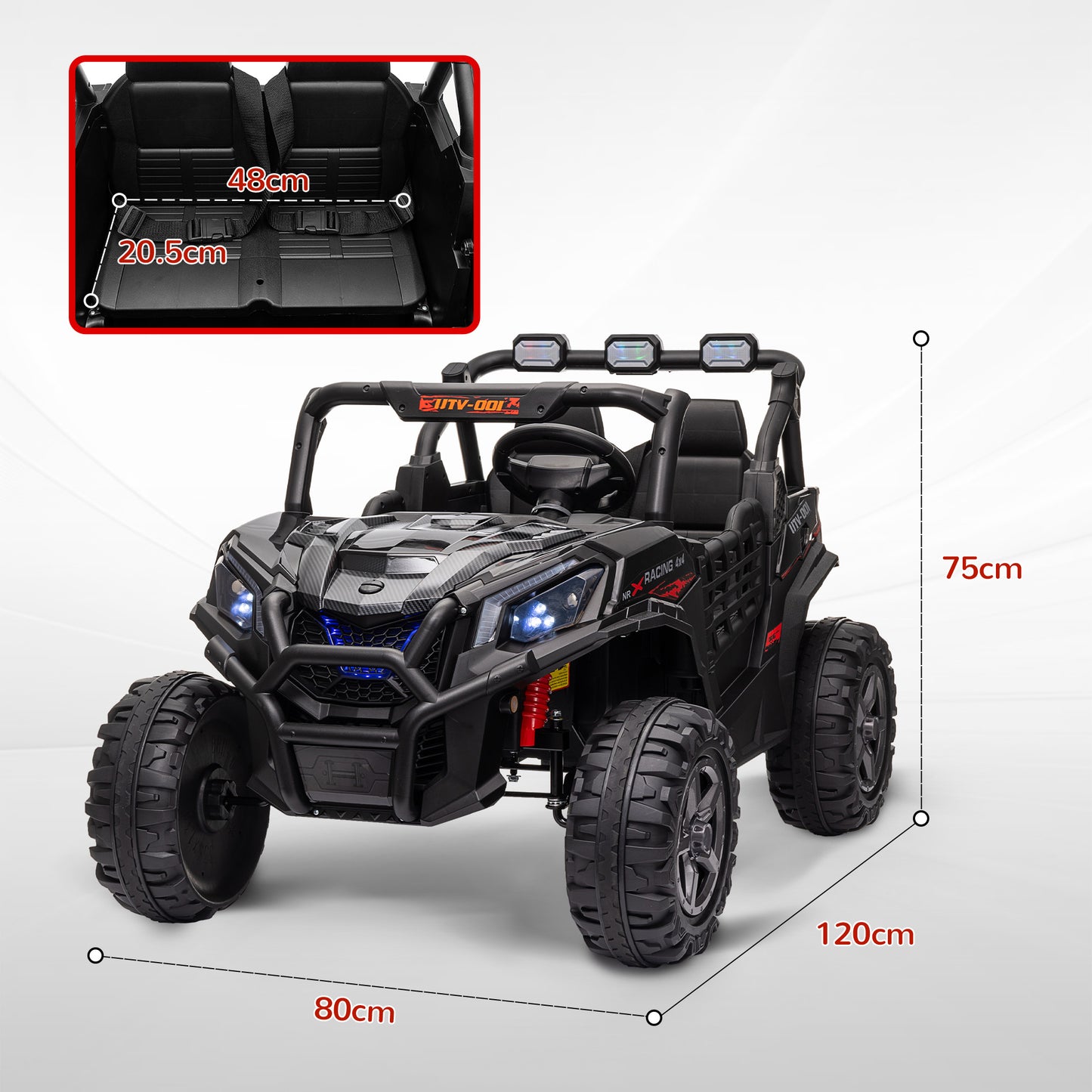 24V 2 Seater Kids Electric Car with Remote Control