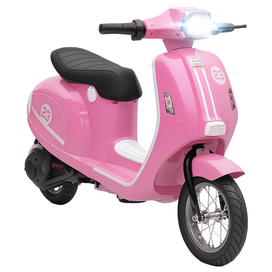 24V Kids Electric Motorbike, Ride on Motorcycle with Manual Throttle