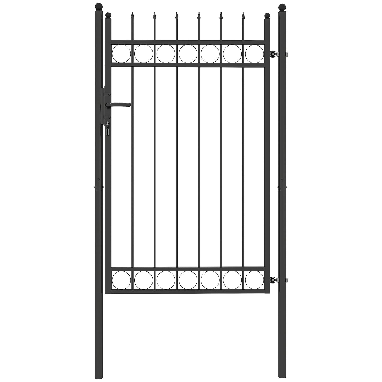 Galvanised Steel Garden Gate