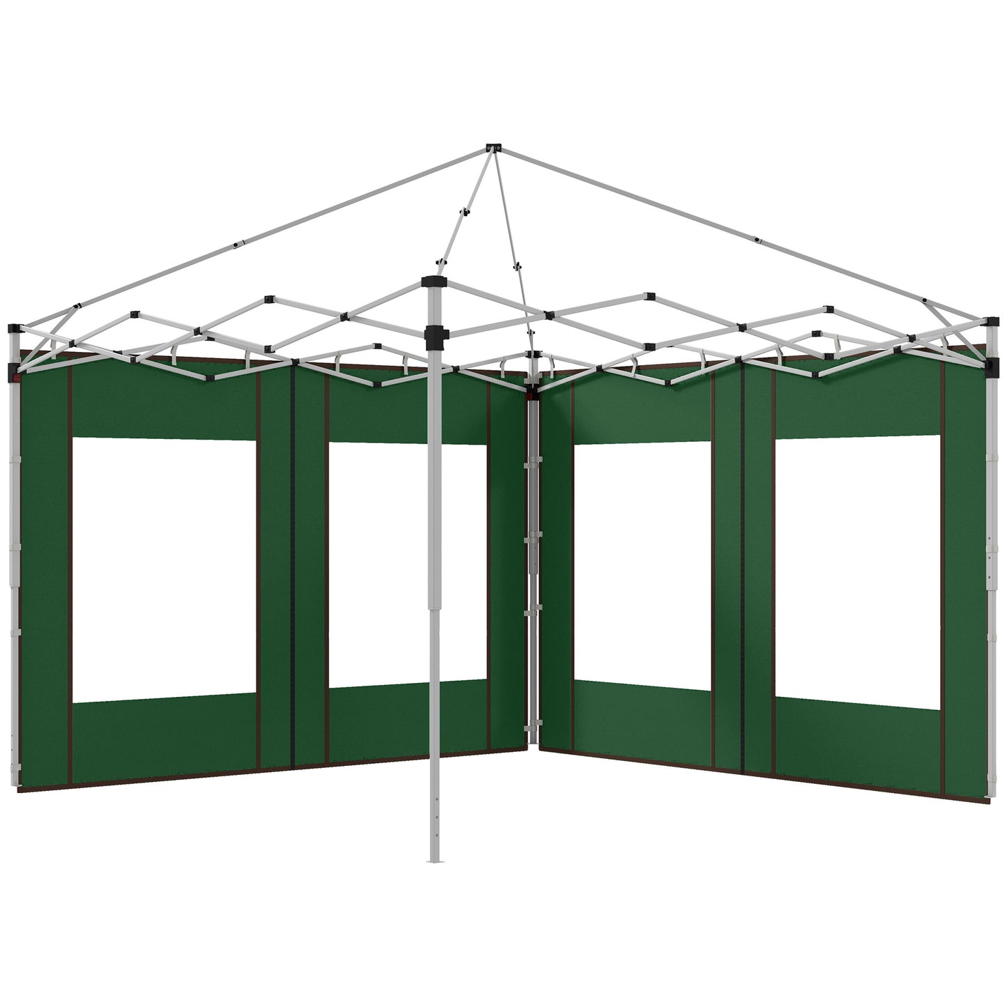 Set of Two 295cm Replacement Canopy Walls