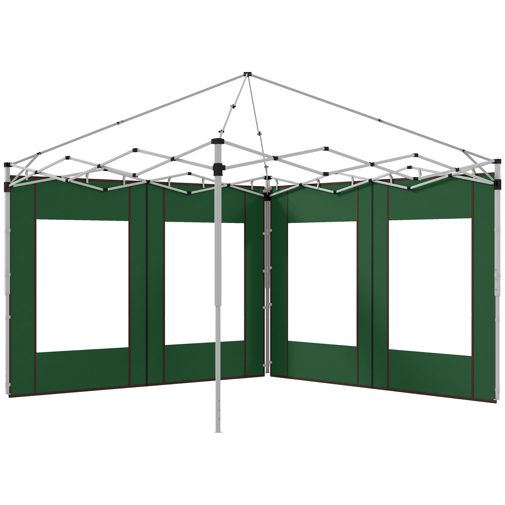 Set of Two 295cm Replacement Canopy Walls